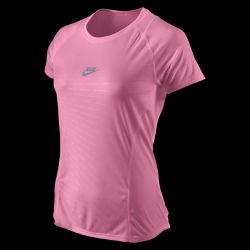 Nike Nike Distance Embossed Womens Running Shirt  