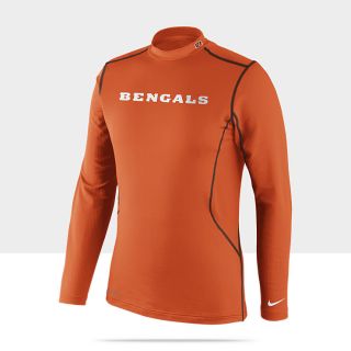    Combat Hyperwarm Long Sleeve NFL Bengals Mens Shirt 502395_827_A
