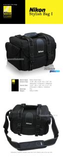 Nikon Genuine Stylish Camera Shoulder Bag D90 D5000 D3