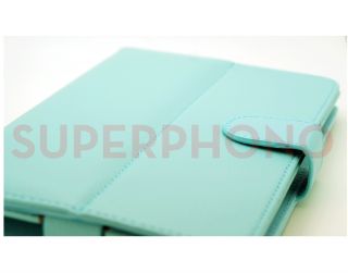 Baby Blue Leather Universal Case for Kindle Fire HD 7