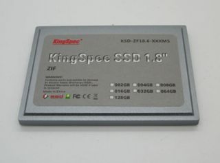 KingSpec ZIF 64GB SSD MLC 1 8 for HP Mini 1000 Sony P D430 D420 Asus 