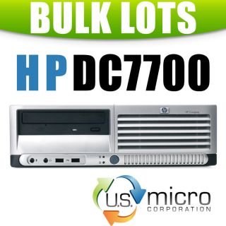 10 Lot HP DC7700 Core 2DUO 1024MB 80GB CDRW DVD Desktop Computer 1 
