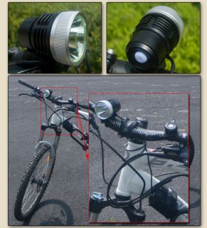 1800 Lumen Bicycle CREE XM L T6 LED Bike Headlamp Light Headlight 
