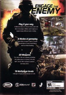   Quarters Conflict Combat Shooter PC Game US Version New in Box