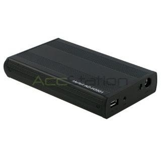 Black 3 5 USB 2 0 External IDE HD Hard Drive Enclosure