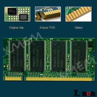 512MB PC2700 333MHz DDR for Dell Inspiron 8600 2200 Laptop Memory 