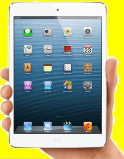 New Apple iPad Mini Wi Fi 64GB Black MD530LL A or White MD533LL A 