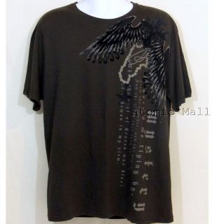 Apostasy T Shirt Flying Winged Cross w Bicycle Chain XL