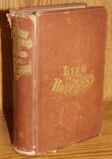 1867 Illustrated Characters and Places of The Holy Land Israel Ancient 