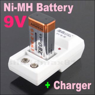 9v ni mh rechargeable battery dedicated charger adapter s714
