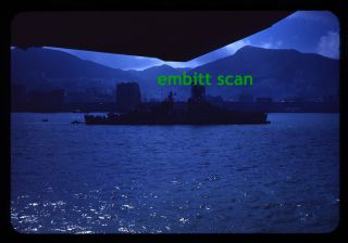   Navy Radar Picket Destroyer USS Dennis J Buckley 1962 Hong Kong