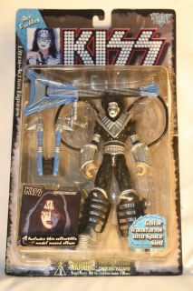 Kiss Ultra Action Figure Ace Frehley McFarlane Toys Unopened Guitar 