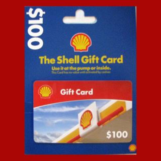    Gift Card Gas Gasoline 100 With Activation Reciept Save Money on Gas