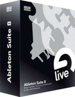 authorized dealer full warranty ableton suite 8 recording software 