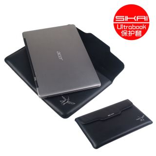 Sikai Acer S3 Leather Case for Acer Aspire S3 Ultrabook Portfolio 
