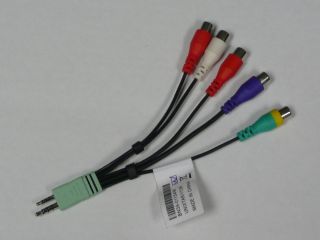   01154W BN3901154W Component Composite Adapter Video Cable New