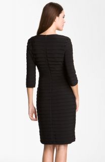 New! $148 Adrianna Papell Shutter Pleated Jersey Sheath Dress Size: 14 