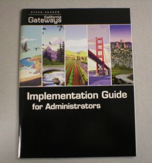 Steck Vaughn CA Gateways Administrator Guide 1419041959