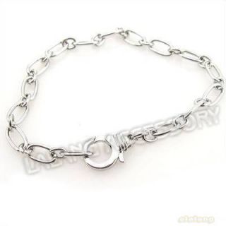 Free SHIP 7 Chain Link Bracelet Fit Charms 21cm 220012