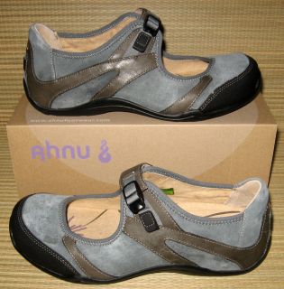 New Ahnu Benicia II Leather Mary Janes Shoes Womens 9