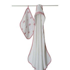 aden anais towel with muslin washcloth set aden anais soft and fluffy 