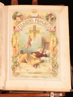 C1874 The Pilgrims Progress and Other Selected Works by John Bunyan 