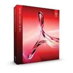 Adobe Acrobat x Pro Full Retail Windows Version New