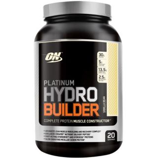 Optimum Nutrition Hydro Builder Protein 2 2lb 30 grams Protein 180 