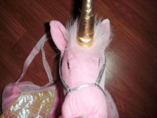 Aeromax Girls Pink Unicorn Costume Sz One Size Fits All