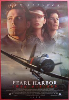 Pearl Harbor Thai Movie Poster Ben Affleck