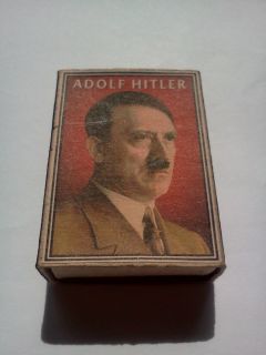 Adolf Hitler matchbox matches box WWII WW2 new match book GERMANY nazi 