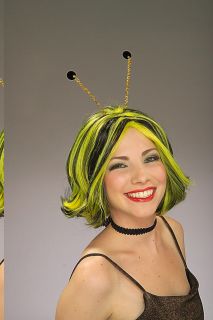 Queen Bumble Bee Wig Womens Halloween Adult Costume