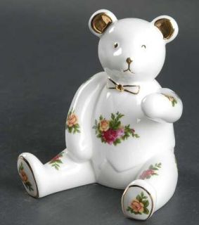 Royal Albert Old Country Roses Boy Teddy Papperweight
