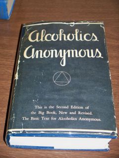 Alcoholics Anonymous 2nd Edition Signed by President Ronald Reagan 