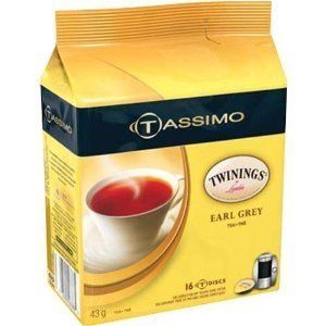   Brewing Twinings of London Earl Grey Tea T Discs 16 Ct Box New