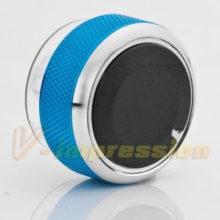 Car Air Conditioner A C Control Knob Heater Panel Switch Blue for 
