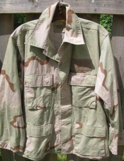 US Air Force Desert Camo DCU Uniform shirt, Velcro patch for Air Crew 