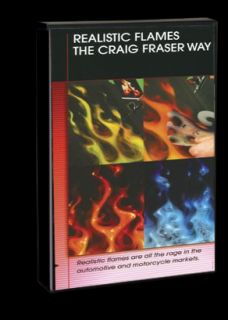   The Craig Fraser Way Airbrush Paint DVD Airbrush Action Iwata