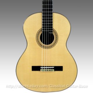 New Alida Concert Classical Guitar All Solid Handcrafted 640MM Scale 
