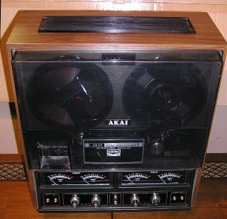 Nice Vintage Akai GX 280D SS Reel to Reel Player Recorder