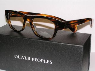 Oliver Peoples Albert J 50 48 Mort Frame Eyeglasses RX