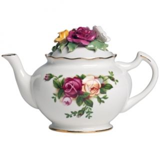 Royal Albert Rose Bouquet Teapot Brand New