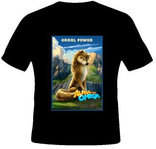 Alpha and Omega Animated Movie 2010 T Shirt All Sizes