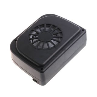   Solar Powered Car Auto Air Vent Cool Cooler Fan With Rubber Stripping