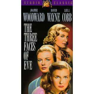 Three Faces of Eve (VHS) Lee J. Cobb, Joanne Woodward, David Wayne (VG 