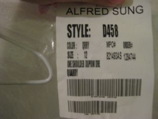 Alfred Sung Dessy Group dress D458