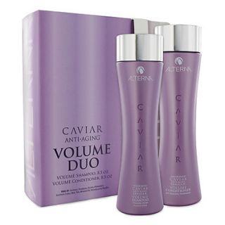 Alterna Caviar Volume Shampoo Conditioner Set 8.5 oz Sulfate, Paraben 