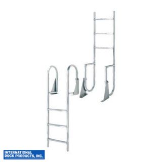 Step Aluminum Swing Dock/Seawall Marine Ladder (2 Steps) Lake/Ocean 