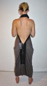 Alistair Trung Myer Cutout Low Back Halterneck FLOATY Maxi Dress $329 
