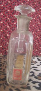 Allan Princess Violets Perfume Bottle 1904 Worlds Fair Nice Vintage 